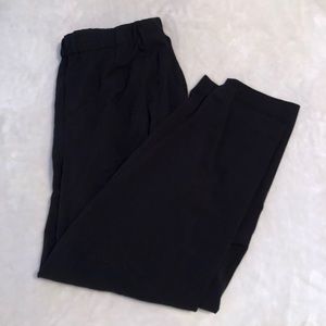 CROFT & BARROW • 22W solid black dress pants